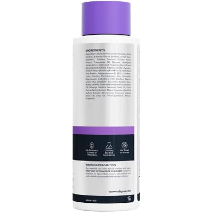 FOLIGAIN TRIPLE ACTION CONDITIONER FOR THINNING HAIR FOR WOMEN WITH 2% TRIOXIDIL | HAIR STIMULATING CONDITIONER | WOMEN'S VOLUMIZING CONDITIONER (16OZ) (15244) - Image 2